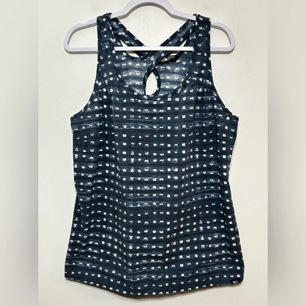 The North Face Criss Cross Back Tank Blouse Womens Size XL - Picture 4 of 13